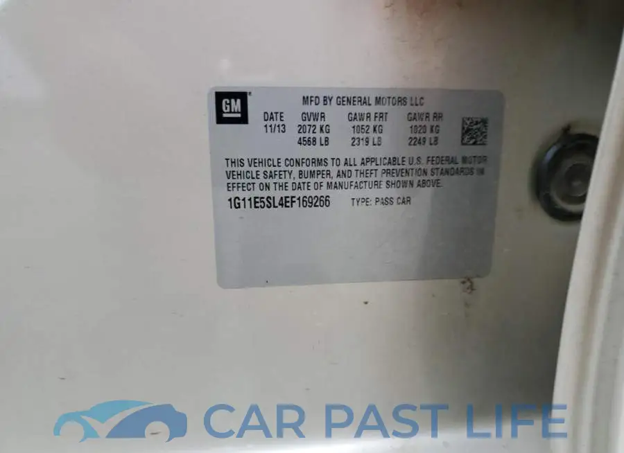 1G11E5SL4EF169266# 12
