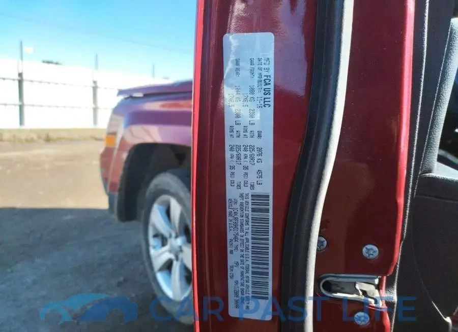 1C4NJRFB9HD175464# 12