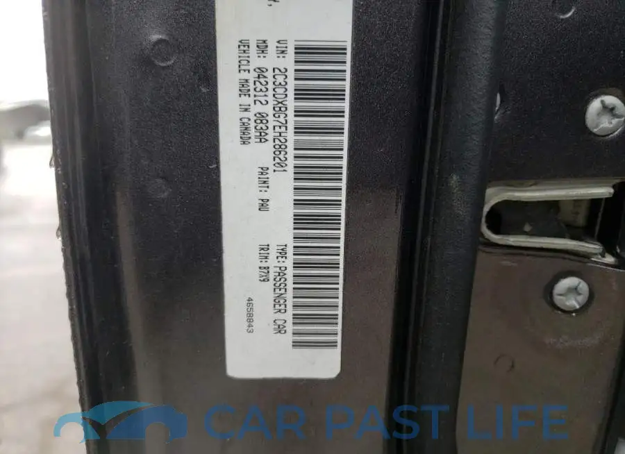 2C3CDXBG7EH286201# 12