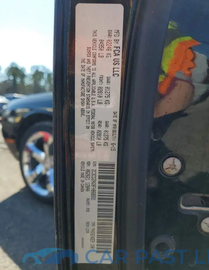 2C3CDZAG9FH868931# 12