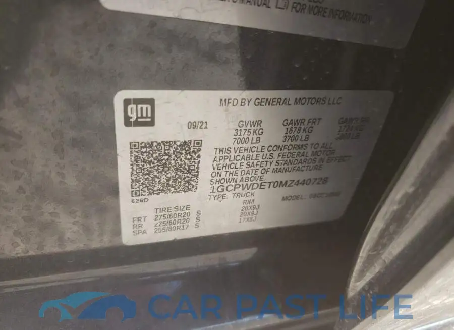 1GCPWDET0MZ440728# 12