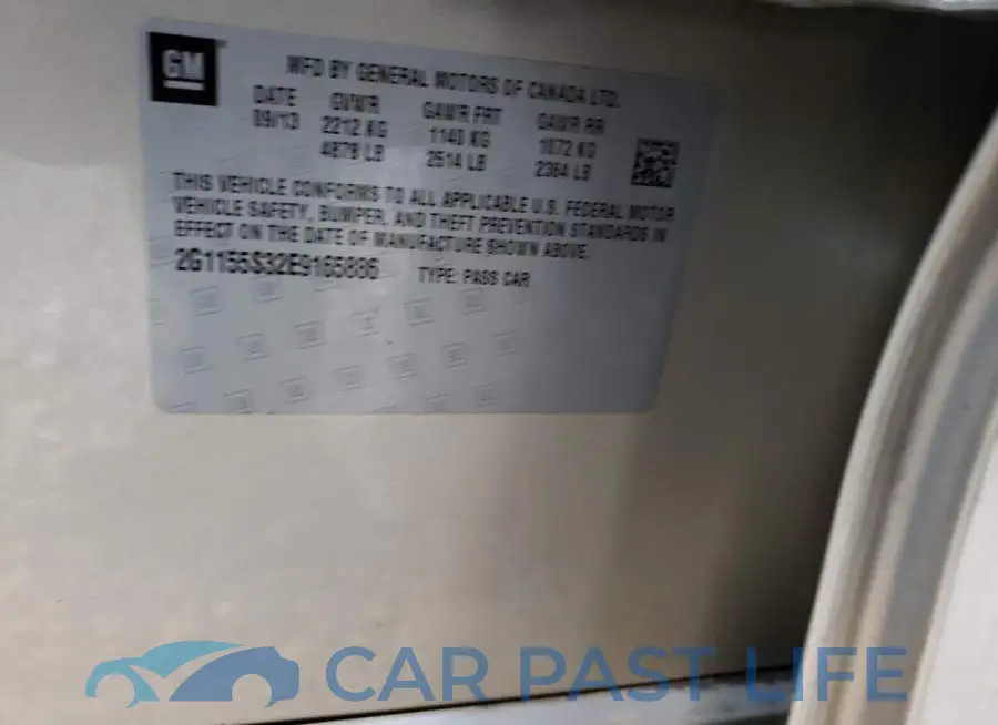 2G1155S32E9165886# 12