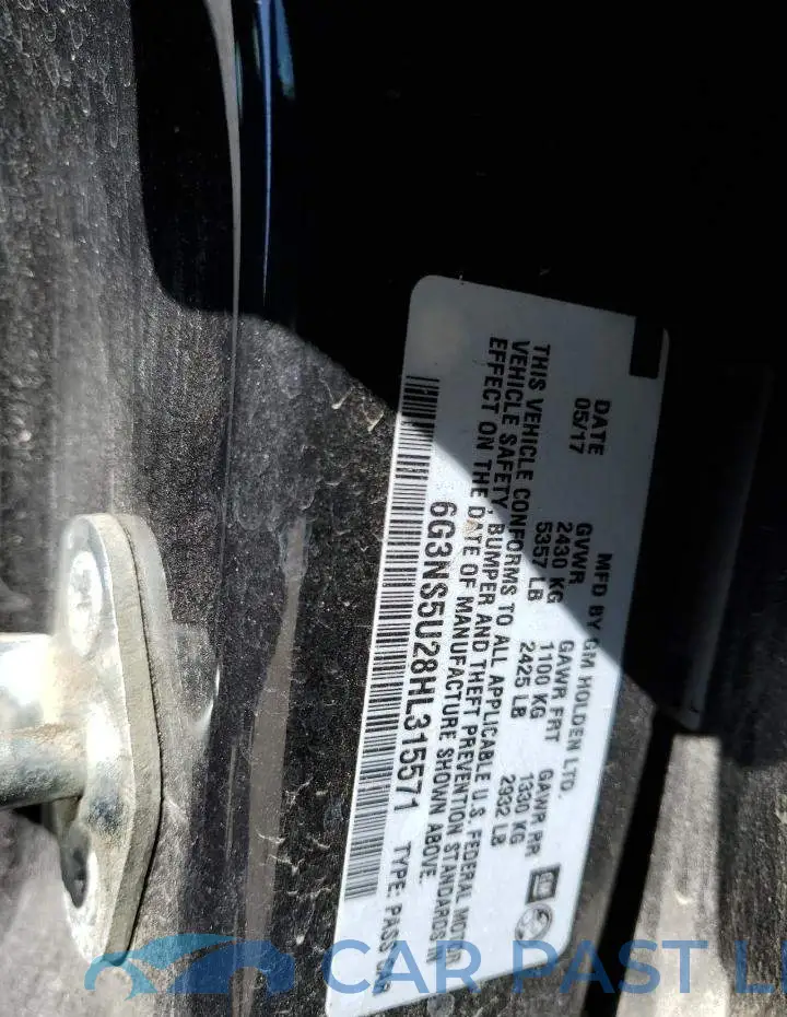 6G3NS5U28HL315571# 12