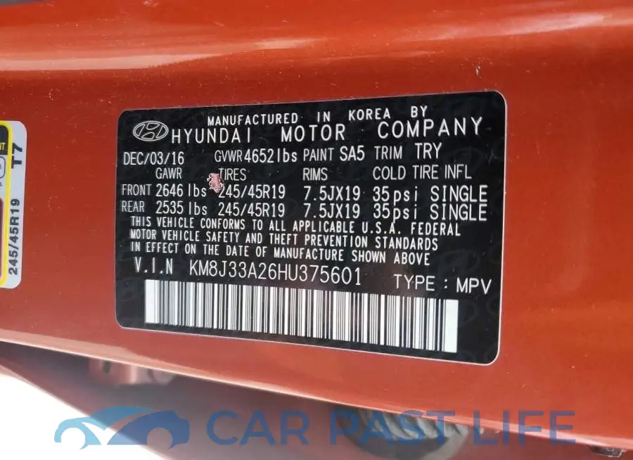 KM8J33A26HU375601# 14