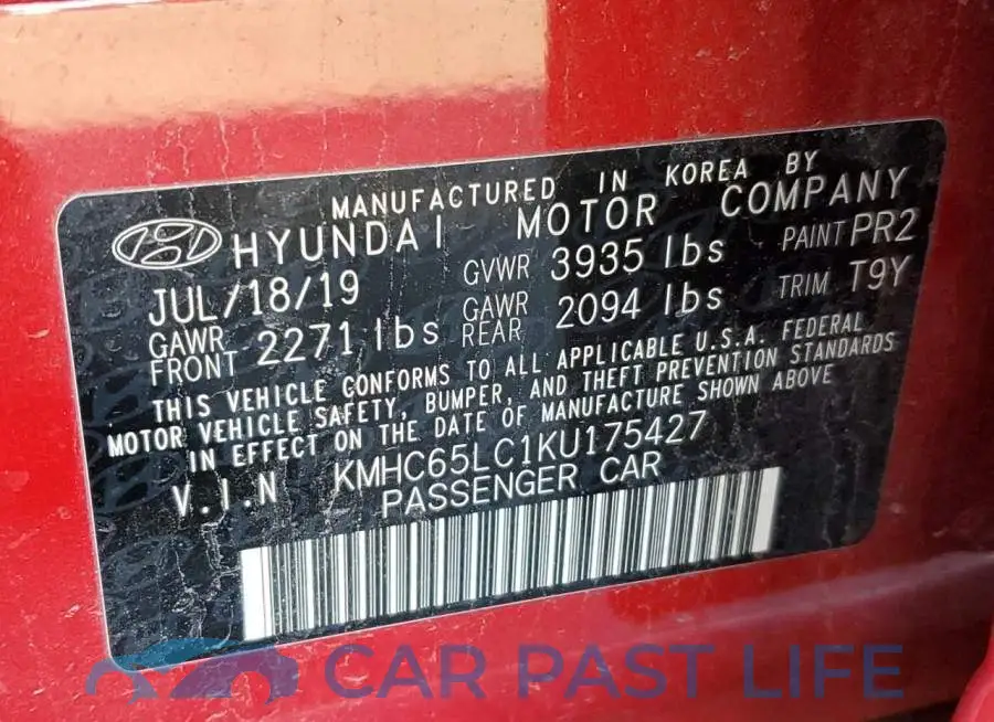 KMHC65LC1KU175427# 12