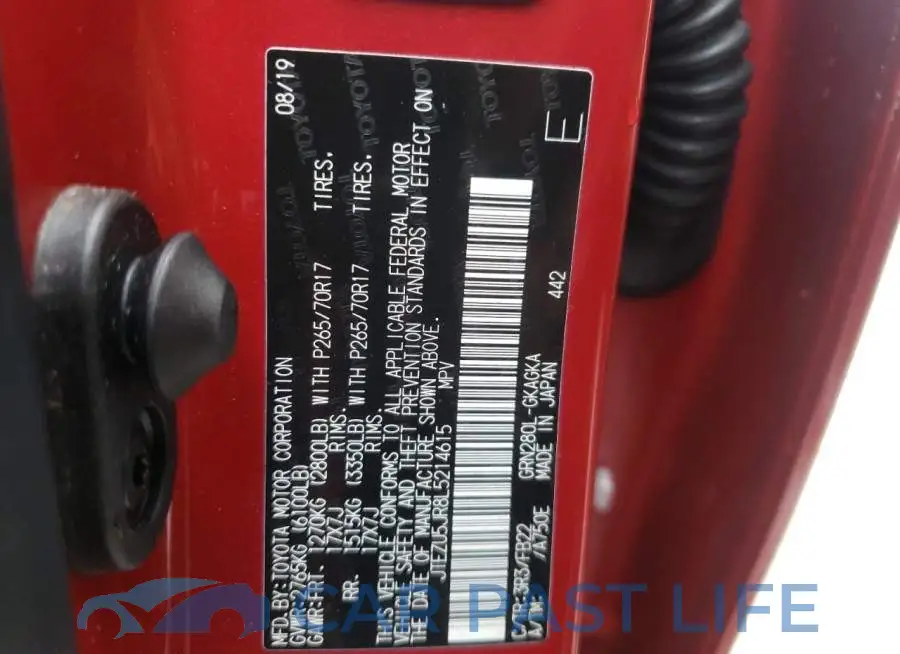 JTEZU5JR8L5214615# 13