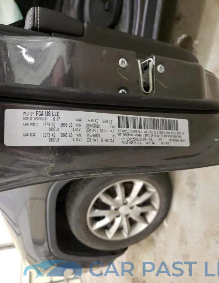 1C4PJMDBXJD540724# 12