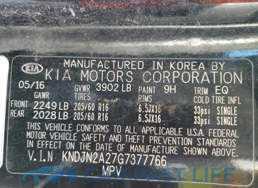 KNDJN2A27G7377766# 13