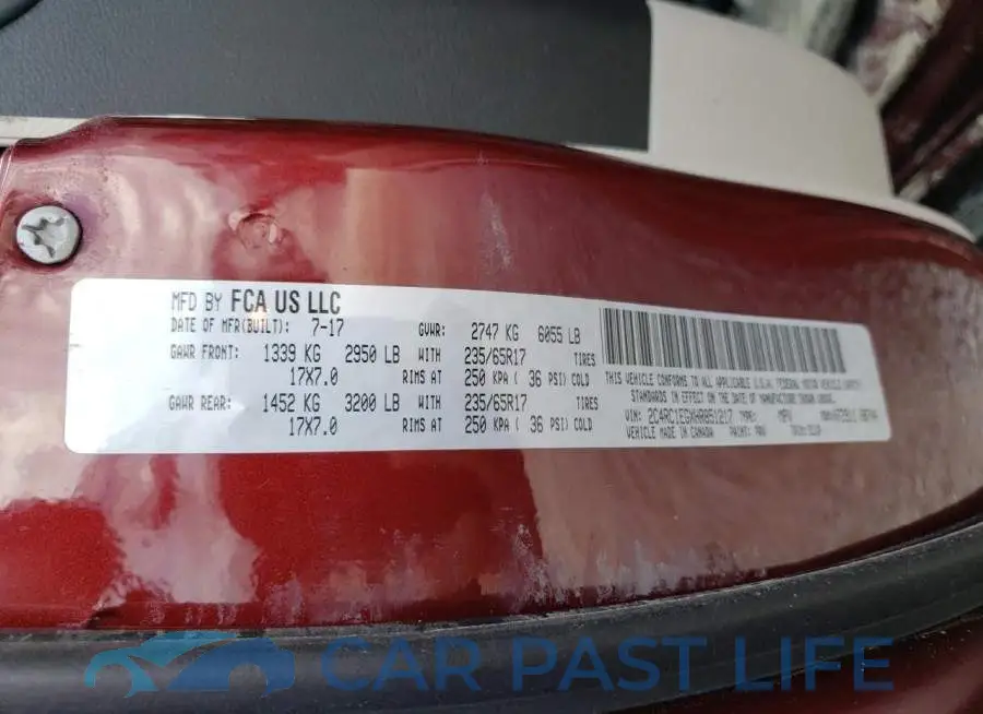 2C4RC1EGXHR851217# 10