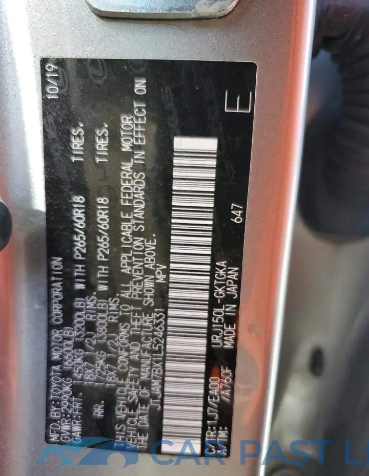 JTJAM7BX1L5246331# 13