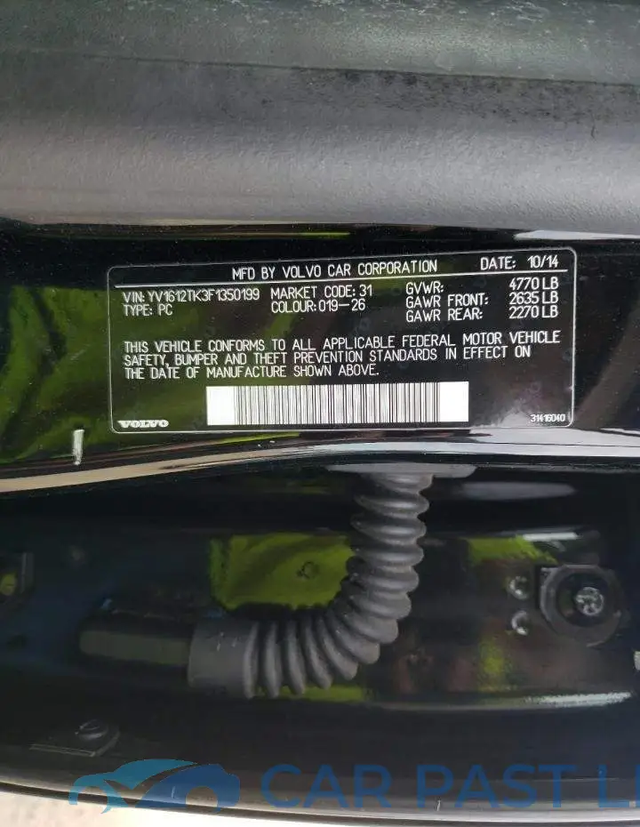 YV1612TK3F1350199# 12