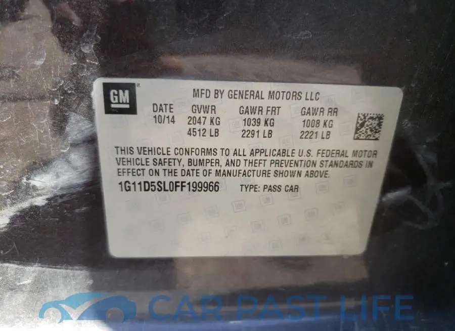 1G11D5SL0FF199966# 10