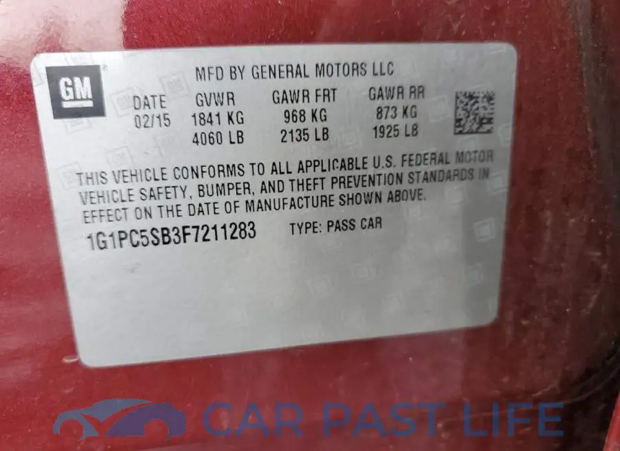 1G1PC5SB3F7211283# 12