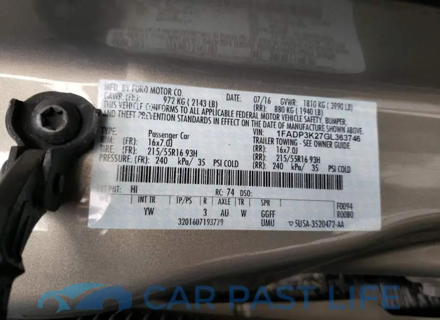1FADP3K27GL363746# 12
