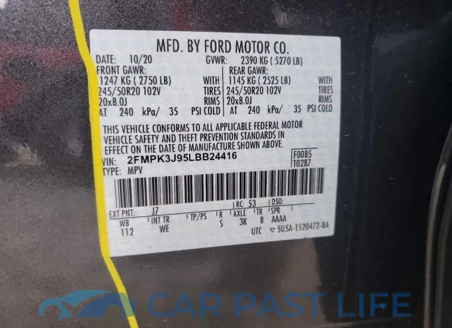 2FMPK3J95LBB24416# 14