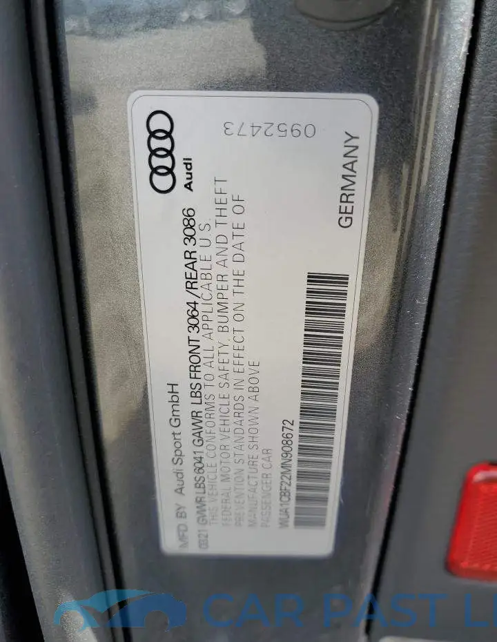 WUA1CBF22MN908672# 12
