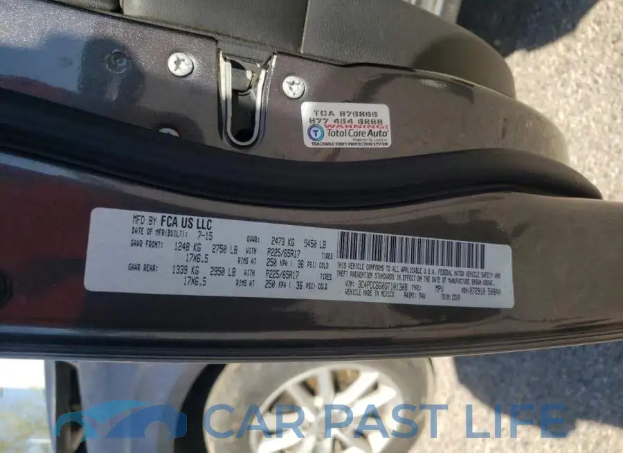 3C4PDCBG0GT101308# 14