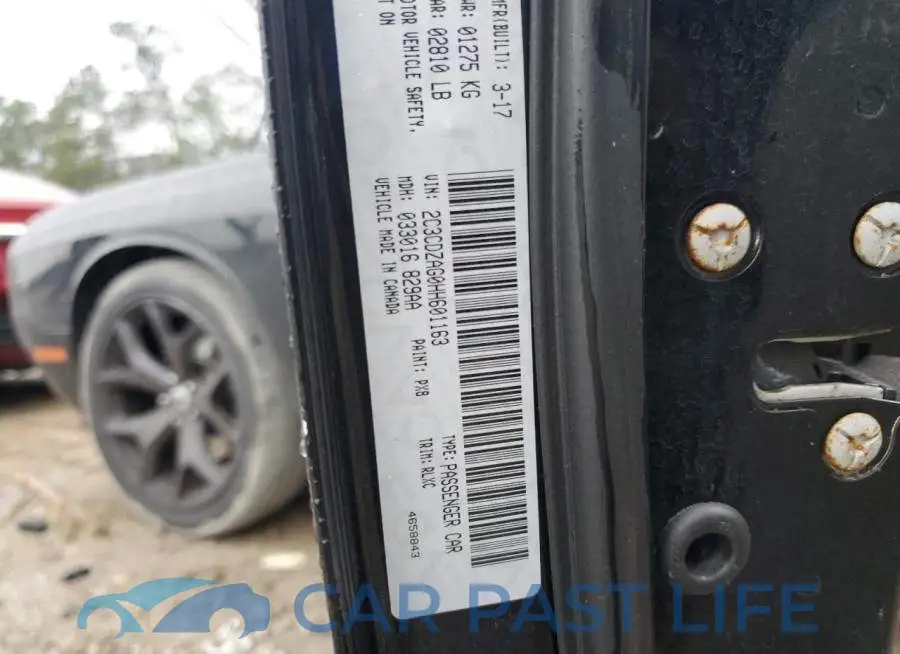 2C3CDZAG0HH601163# 12