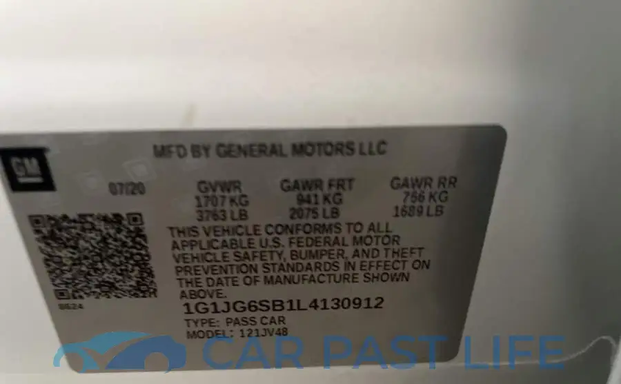 1G1JG6SB1L4130912# 10