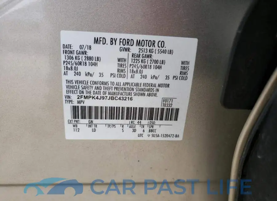 2FMPK4J97JBC43216# 14