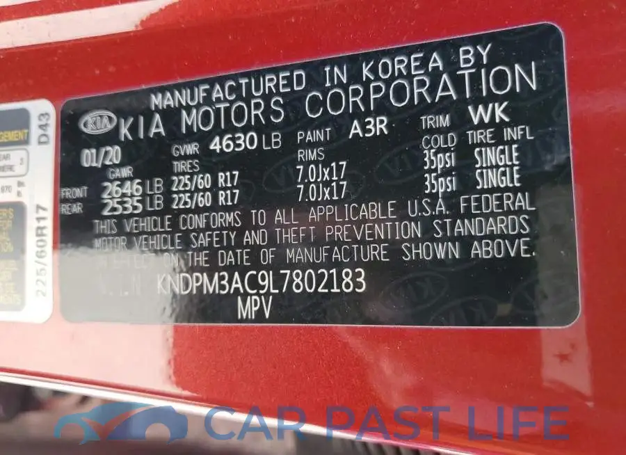 KNDPM3AC9L7802183# 13