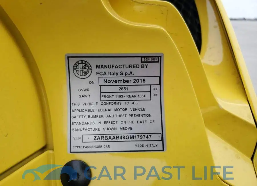ZARBAAB48GM179747# 12