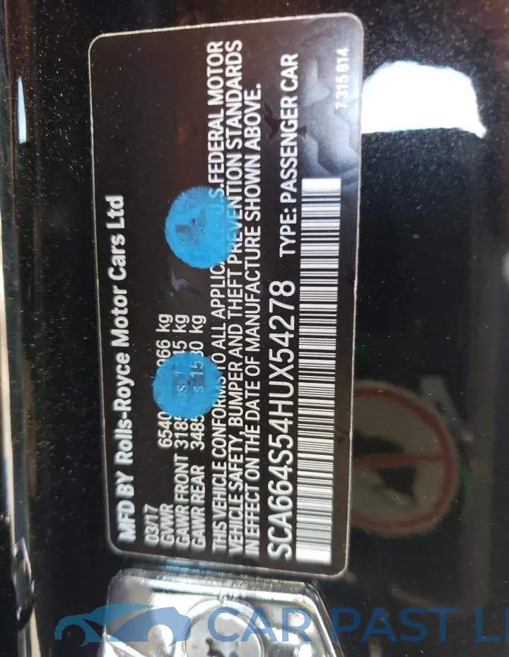 SCA664S54HUX54278# 10