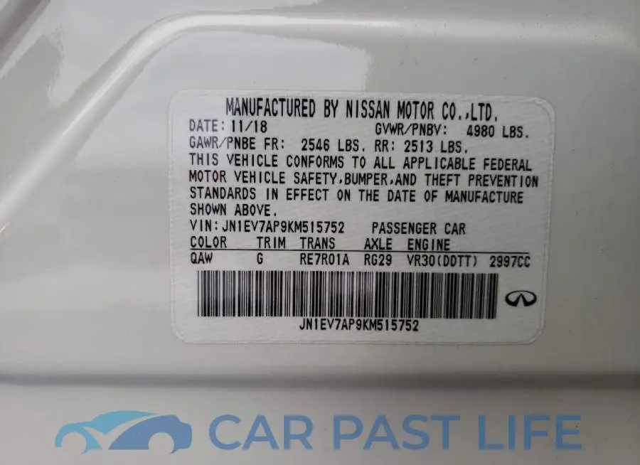 JN1EV7AP9KM515752# 13