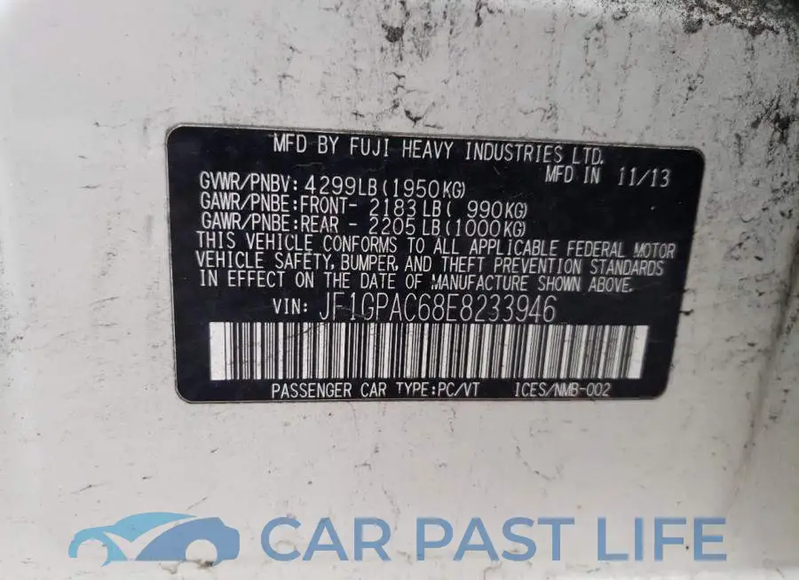 JF1GPAC68E8233946# 12