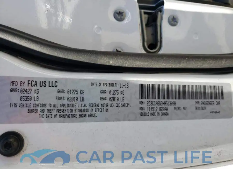 2C3CCAGG3HH513008# 10