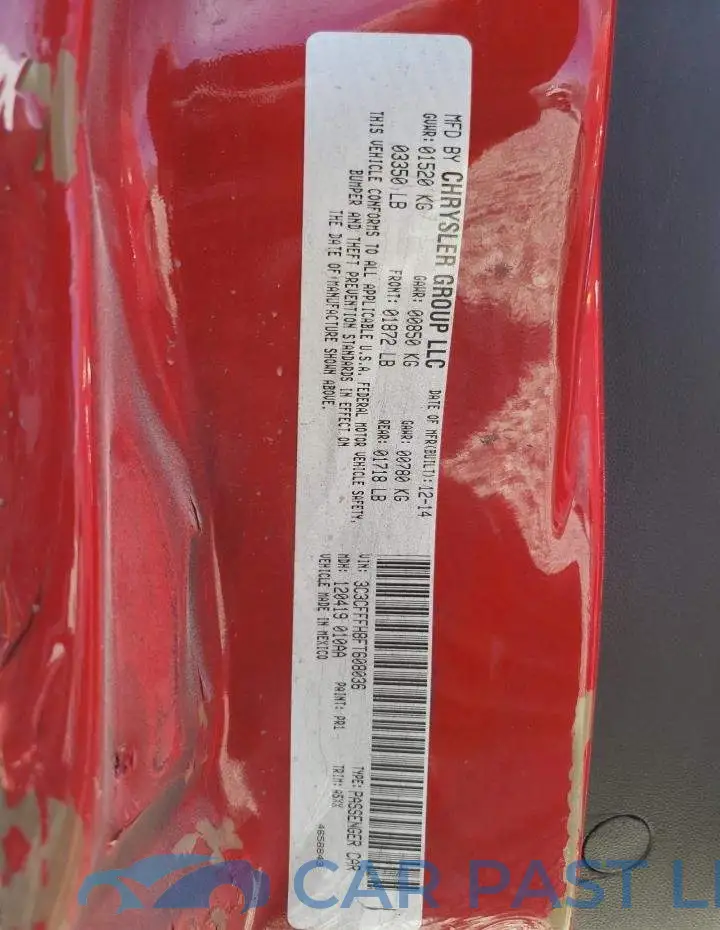 3C3CFFFH8FT608036# 12