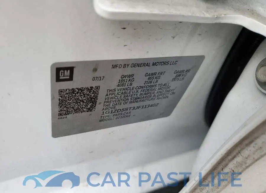 1G1ZD5ST3JF113402# 12