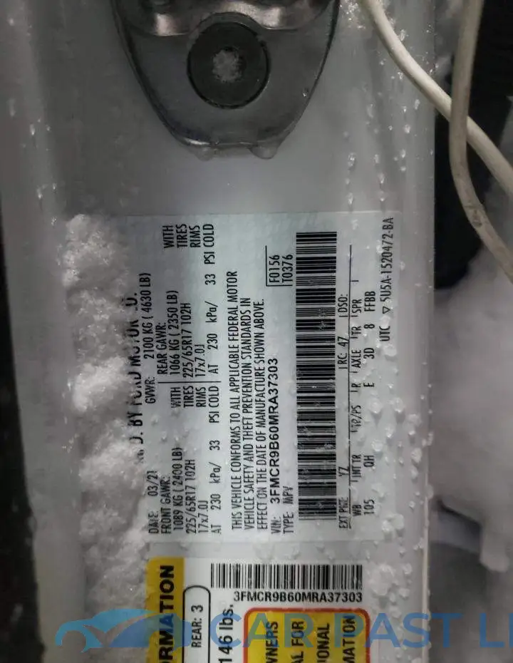 3FMCR9B60MRA37303# 13