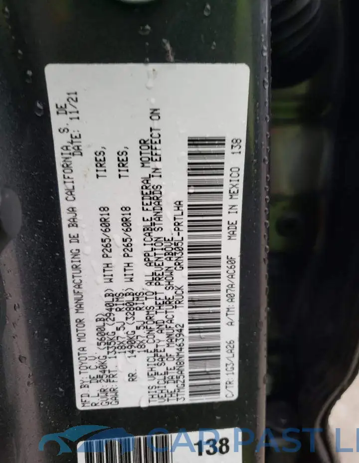 3TMGZ5AN8NM463942# 12