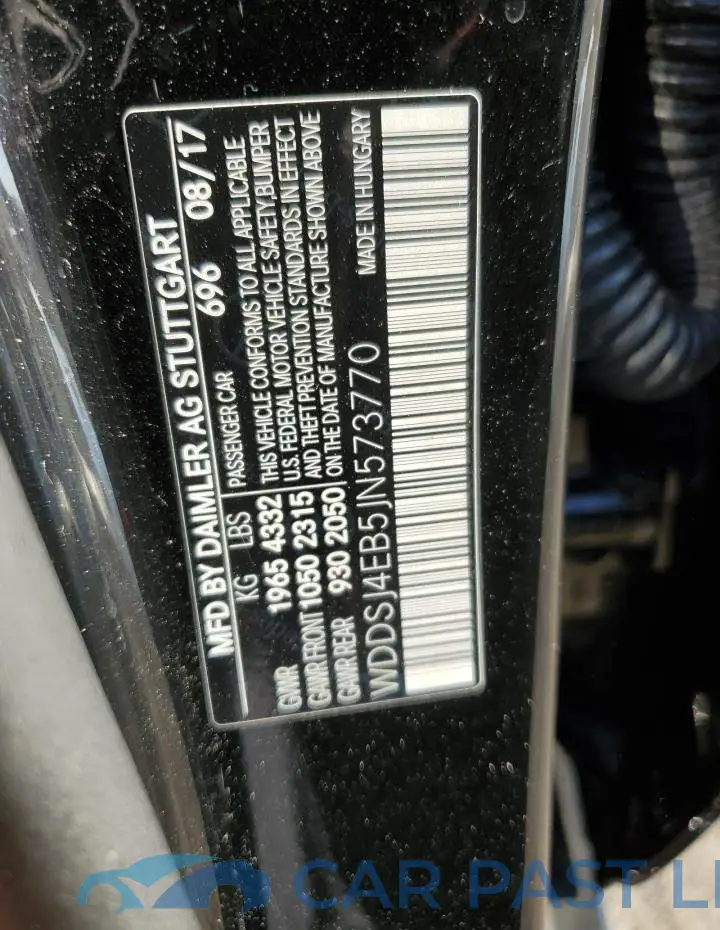 WDDSJ4EB5JN573770# 13