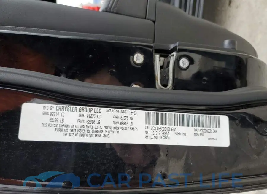 2C3CDXBG2EH213964# 12