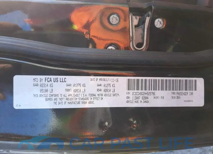 2C3CDXBG2HH525786# 12