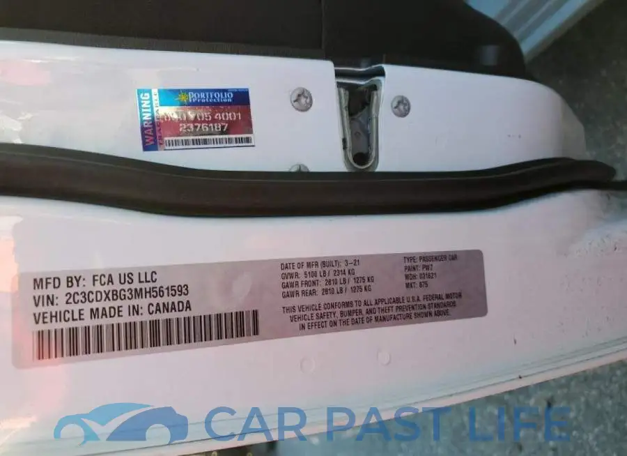 2C3CDXBG3MH561593# 12