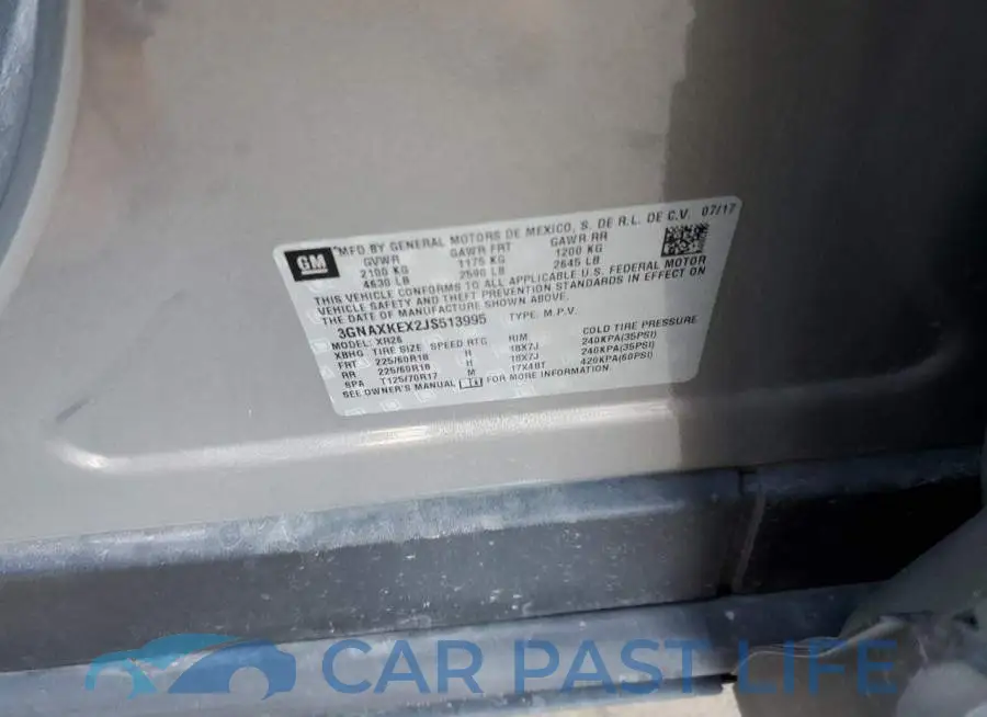3GNAXKEX2JS513995# 13