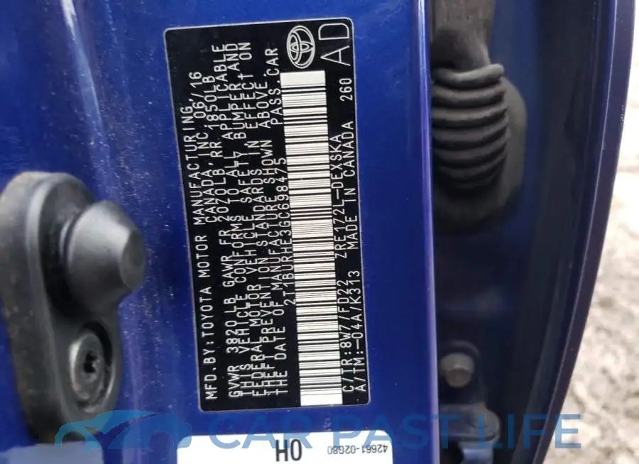 2T1BURHE3GC698475# 12