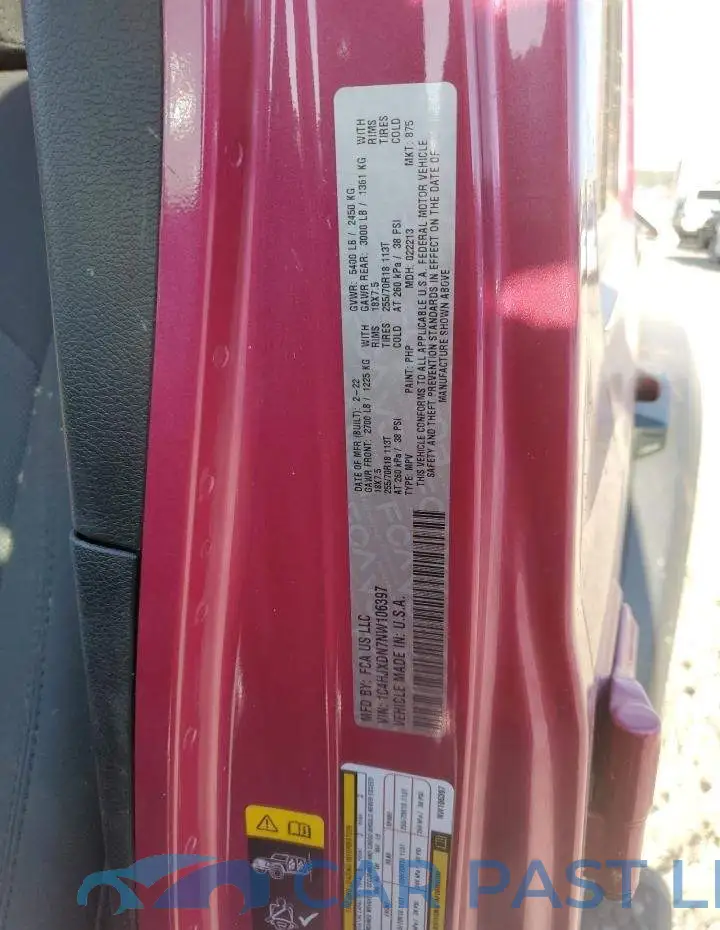 1C4HJXDN7NW106397# 13