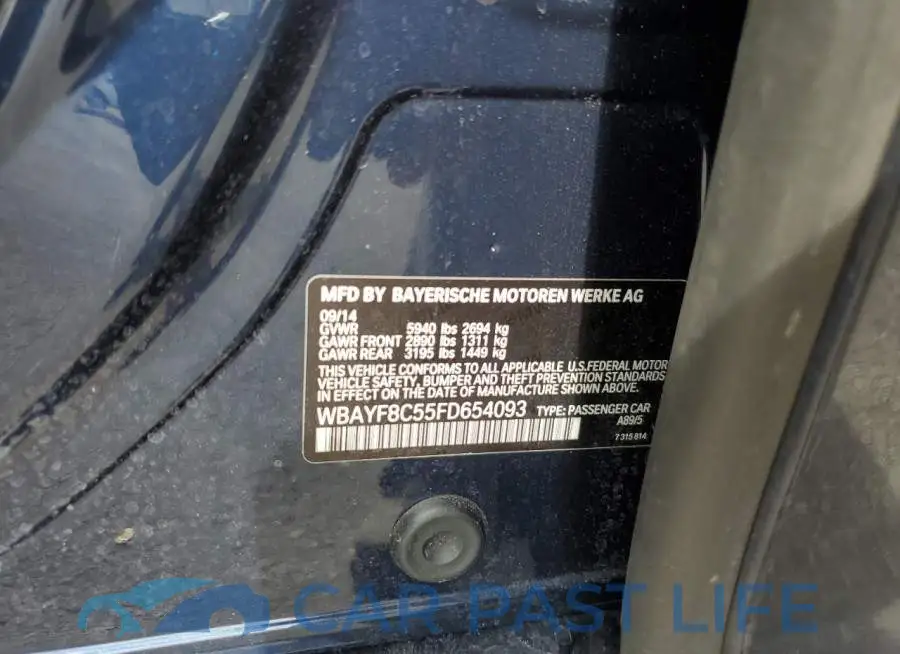 WBAYF8C55FD654093# 12