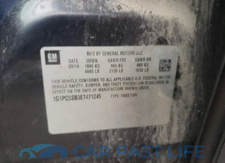 1G1PC5SB3E7471245# 12
