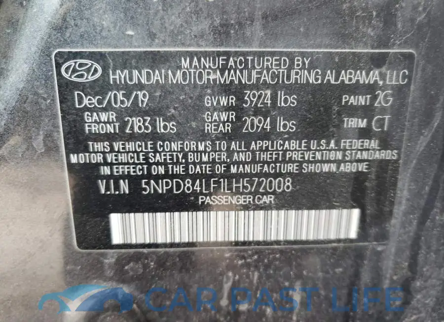 5NPD84LF1LH572008# 12