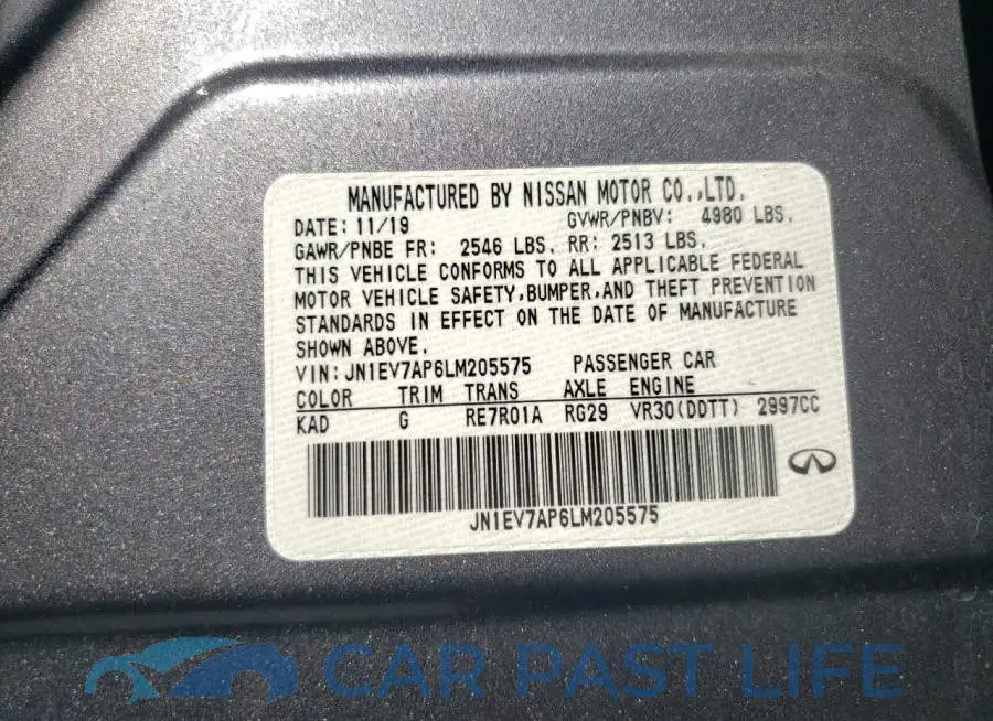 JN1EV7AP6LM205575# 10