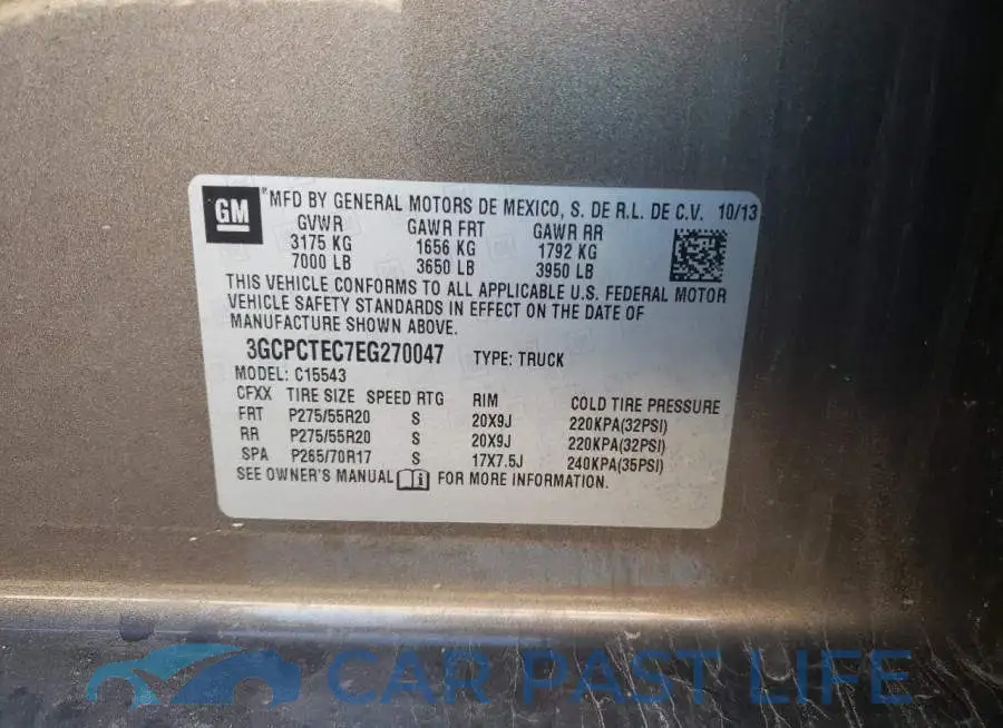 3GCPCTEC7EG270047# 12