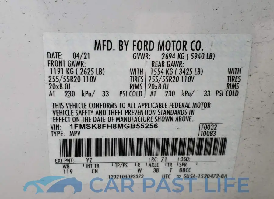 1FMSK8FH8MGB55256# 14