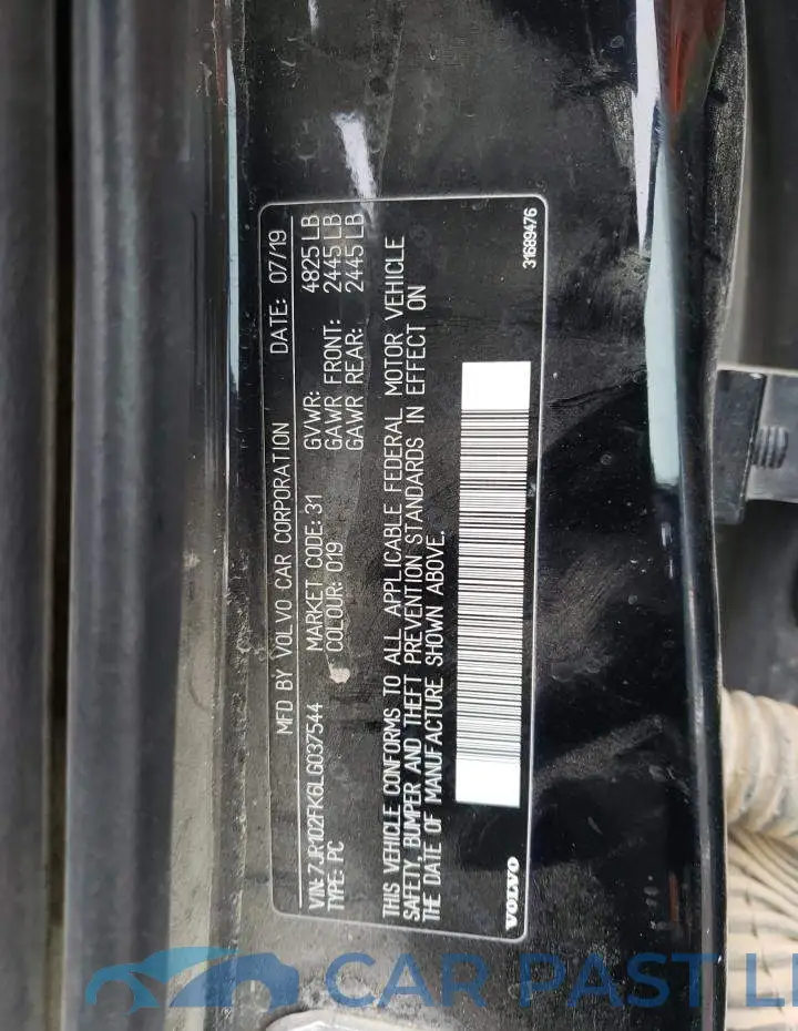 7JR102FK6LG037544# 12