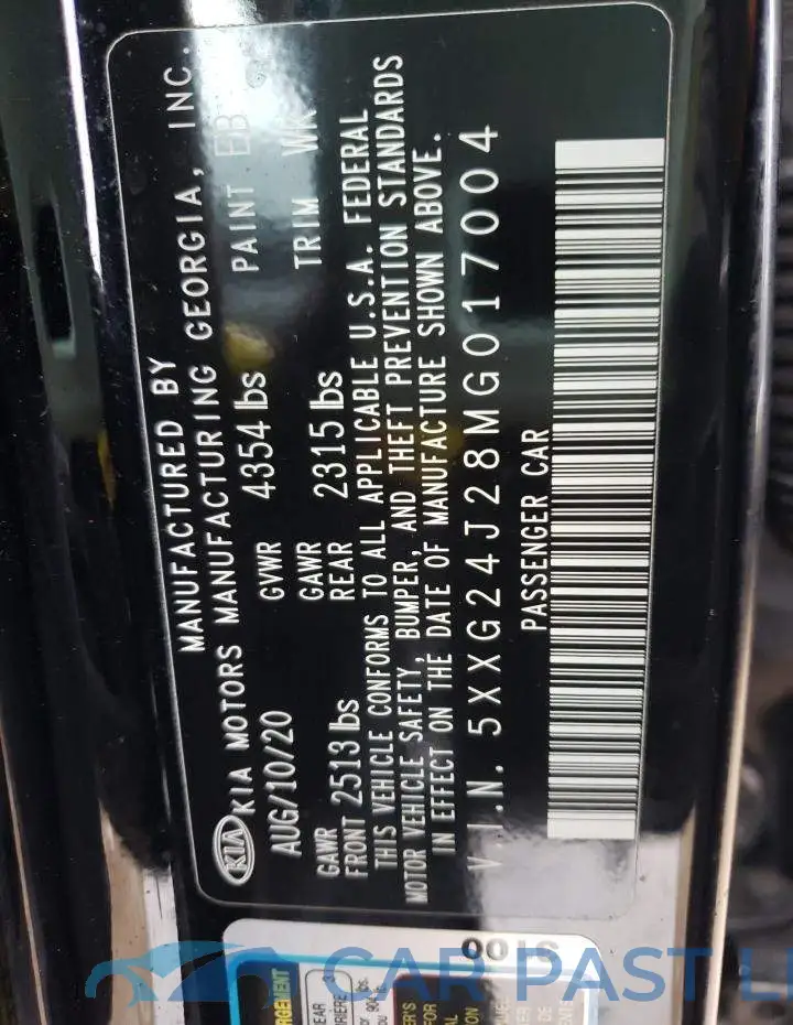 5XXG24J28MG017004# 12
