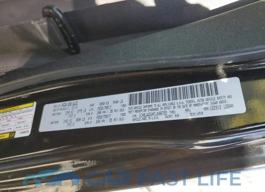 1C4BJWDG4FL608725# 10